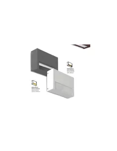 Mareco 0232184j Riga 120 asymmetrisch ohne Bildschirm 5w 3000k